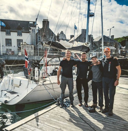 2nd The team just before leaving