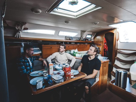 7 Cramped but bonding times