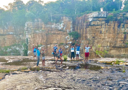 SA. Wild Coast. Mlambukhulu Waterfall